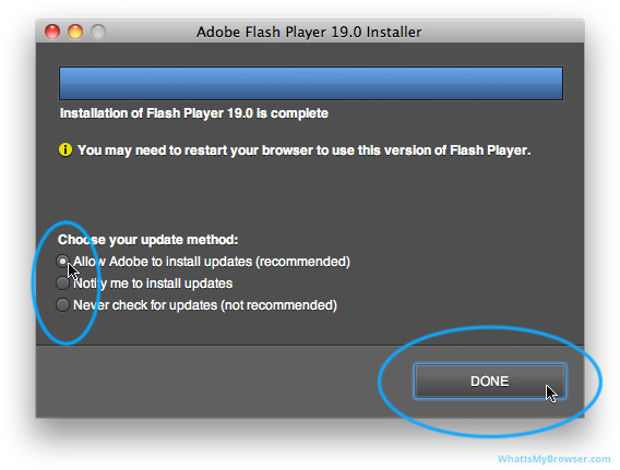 check mac os version for adobe flash